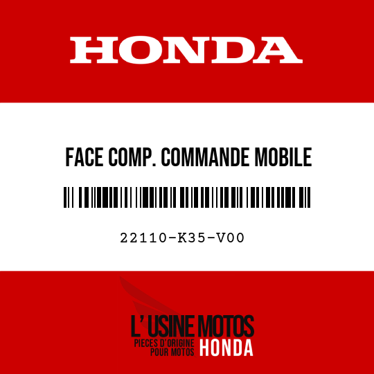 image de 22110-K35-V00 FACE COMP. COMMANDE MOBILE