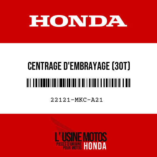 image de 22121-MKC-A21 CENTRAGE D'EMBRAYAGE (30T)