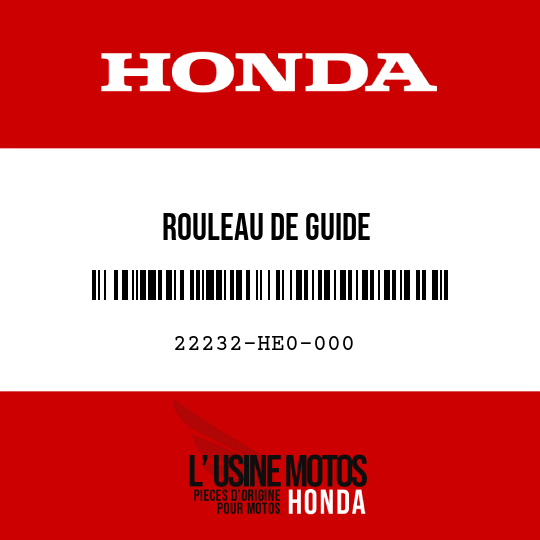 image de 22232-HE0-000 ROULEAU DE GUIDE
