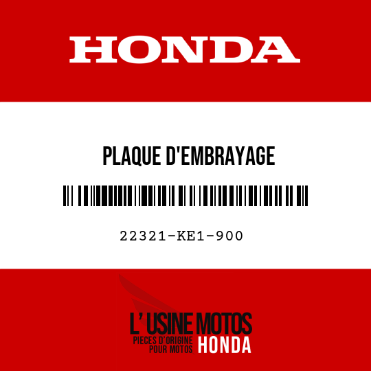 image de 22321-KE1-900 PLAQUE D'EMBRAYAGE