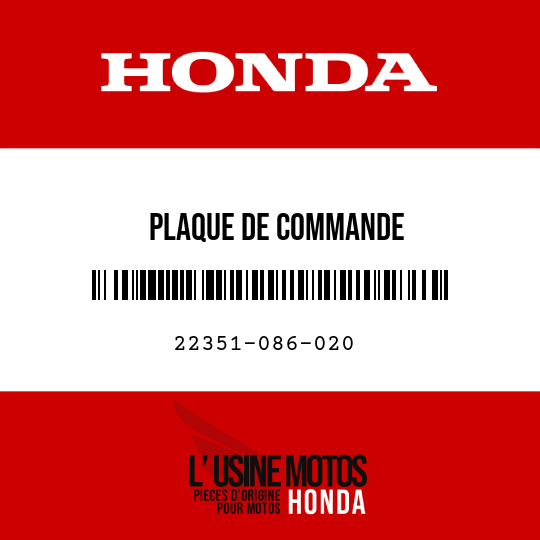 image de 22351-086-020 PLAQUE DE COMMANDE