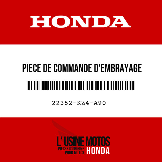 image de 22352-KZ4-A90 PIECE DE COMMANDE D'EMBRAYAGE