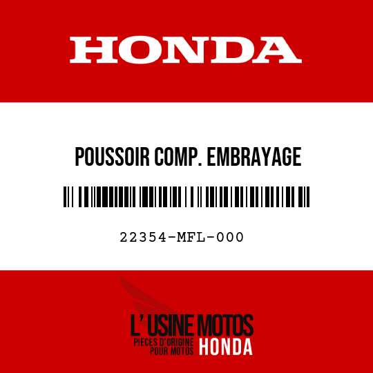 image de 22354-MFL-000 POUSSOIR COMP. EMBRAYAGE