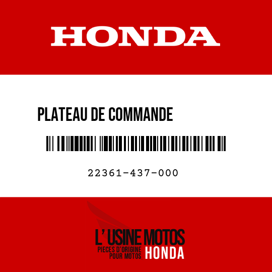 image de 22361-437-000 PLATEAU DE COMMANDE           D'EMBRAYAGE