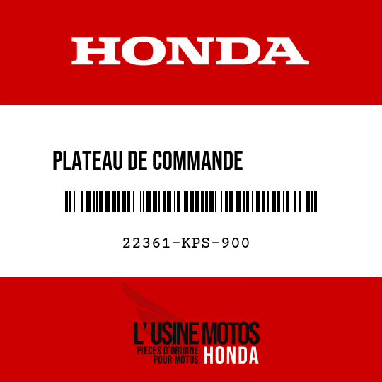 image de 22361-KPS-900 PLATEAU DE COMMANDE           D'EMBRAYAGE