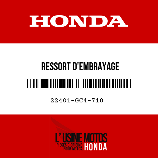 image de 22401-GC4-710 RESSORT D'EMBRAYAGE