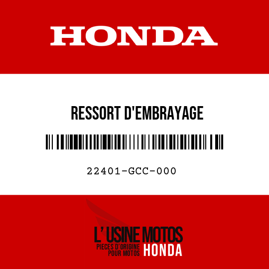 image de 22401-GCC-000 RESSORT D'EMBRAYAGE