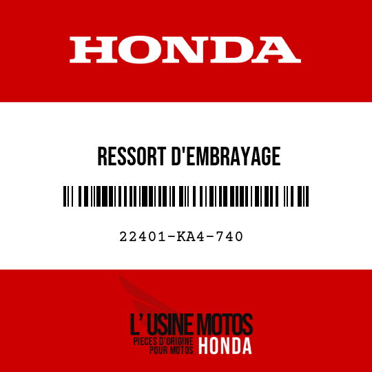image de 22401-KA4-740 RESSORT D'EMBRAYAGE
