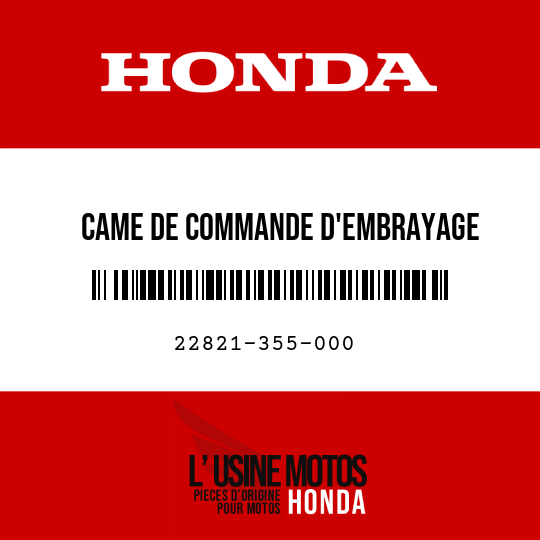 image de 22821-355-000 CAME DE COMMANDE D'EMBRAYAGE