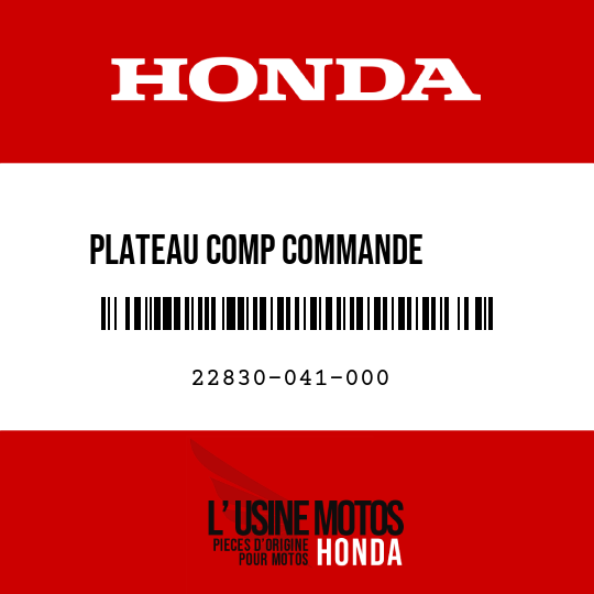 image de 22830-041-000 PLATEAU COMP COMMANDE        D'EMBRAYAGE