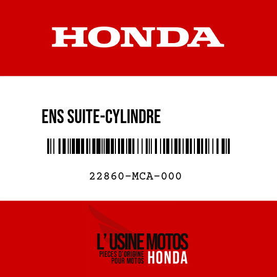 image de 22860-MCA-000 ENS SUITE-CYLINDRE           D'EMBRAYAGE