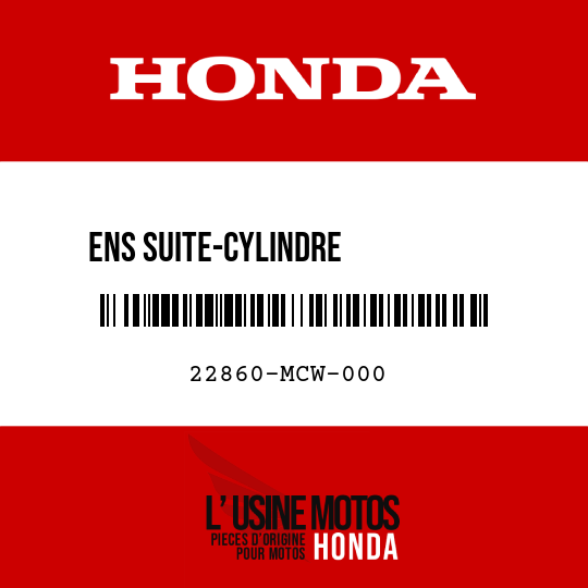 image de 22860-MCW-000 ENS SUITE-CYLINDRE           D'EMBRAYAGE