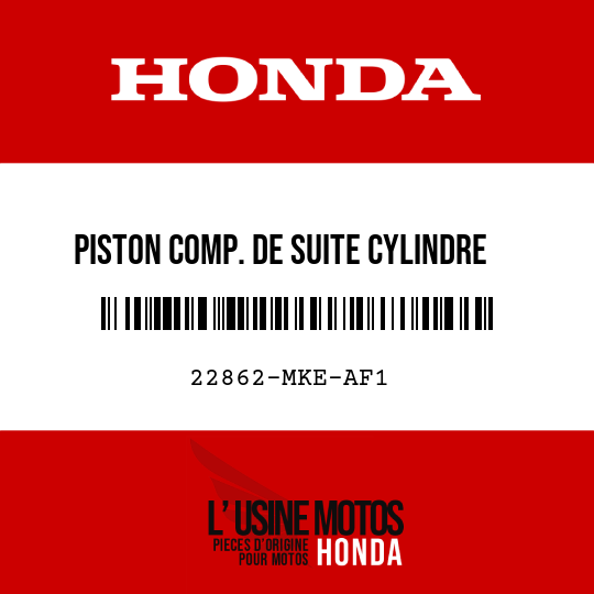 image de 22862-MKE-AF1 PISTON COMP. DE SUITE CYLINDRE