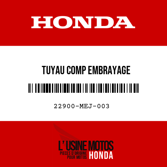 image de 22900-MEJ-003 TUYAU COMP EMBRAYAGE