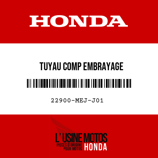 image de 22900-MEJ-J01 TUYAU COMP EMBRAYAGE
