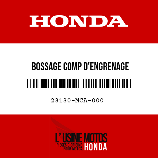 image de 23130-MCA-000 BOSSAGE COMP D'ENGRENAGE MENEPRIMAIRE (33T)