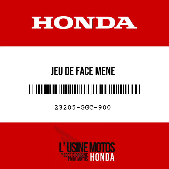 image de 23205-GGC-900 JEU DE FACE MENE