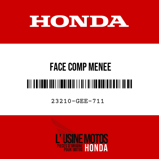 image de 23210-GEE-711 FACE COMP MENEE