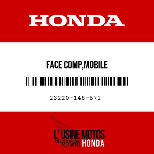 image de 23220-148-672 FACE COMP,MOBILE