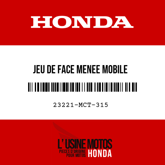 image de 23221-MCT-315 JEU DE FACE MENEE MOBILE