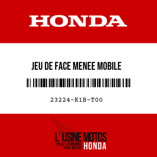 image de 23224-K1B-T00 JEU DE FACE MENEE MOBILE
