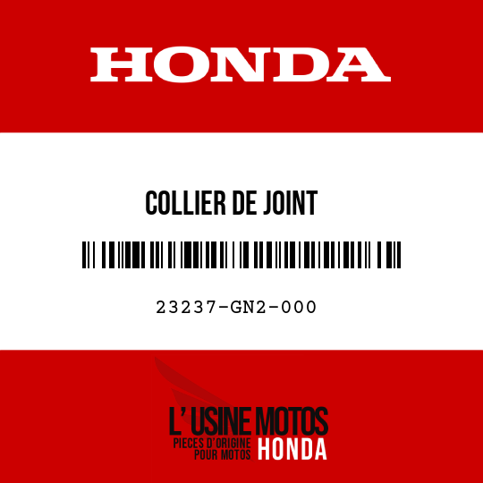 image de 23237-GN2-000 COLLIER DE JOINT