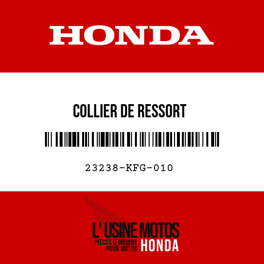 image de 23238-KFG-010 COLLIER DE RESSORT