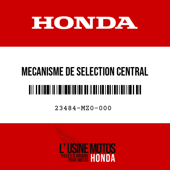 image de 23484-MZ0-000 MECANISME DE SELECTION CENTRAL