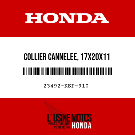 image de 23492-KSP-910 COLLIER CANNELEE, 17X20X11