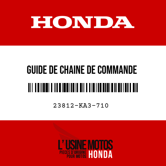 image de 23812-KA3-710 GUIDE DE CHAINE DE COMMANDE