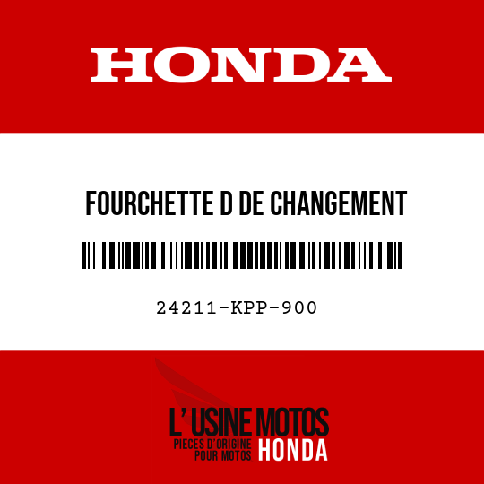 image de 24211-KPP-900 FOURCHETTE D DE CHANGEMENT DEVITESSE