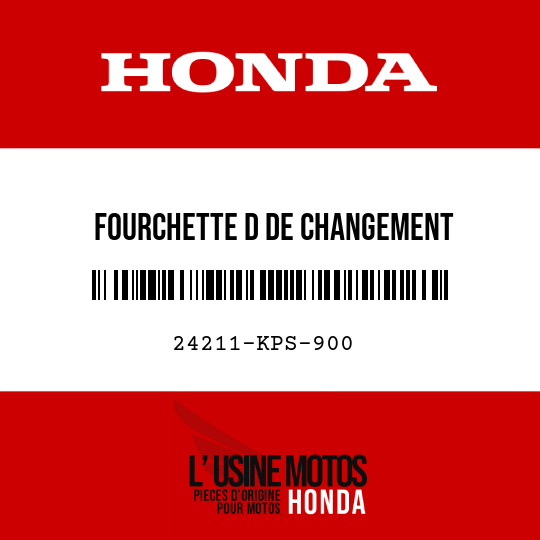 image de 24211-KPS-900 FOURCHETTE D DE CHANGEMENT DEVITESSE