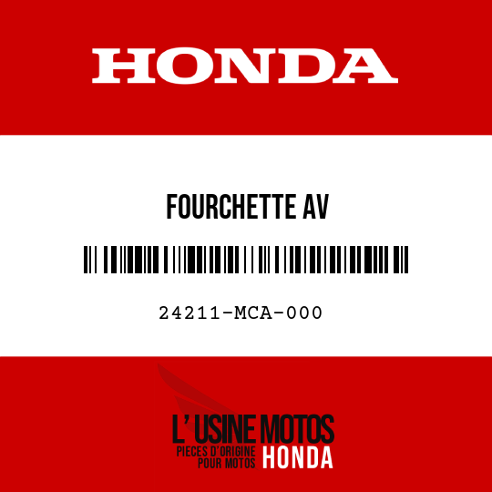 image de 24211-MCA-000 FOURCHETTE AV