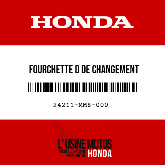 image de 24211-MM8-000 FOURCHETTE D DE CHANGEMENT DEVITESSE