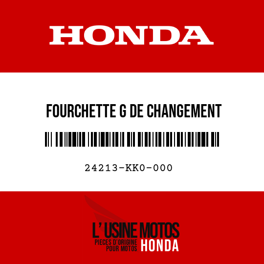 image de 24213-KK0-000 FOURCHETTE G DE CHANGEMENT DEVITESSE