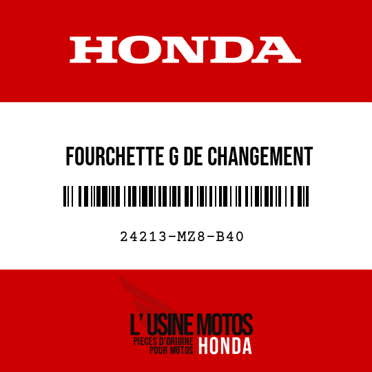 image de 24213-MZ8-B40 FOURCHETTE G DE CHANGEMENT DEVITESSE