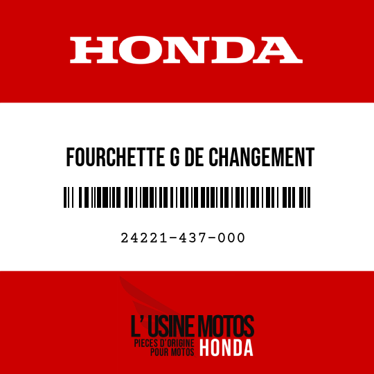 image de 24221-437-000 FOURCHETTE G DE CHANGEMENT DEVITESSE
