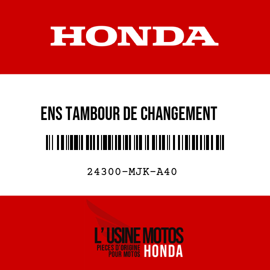 image de 24300-MJK-A40 ENS TAMBOUR DE CHANGEMENT    VITESSE