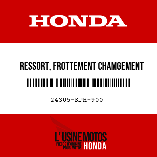 image de 24305-KPH-900 RESSORT, FROTTEMENT CHAMGEMENT