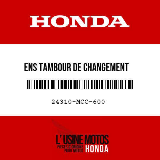 image de 24310-MCC-600 ENS TAMBOUR DE CHANGEMENT    VITESSE
