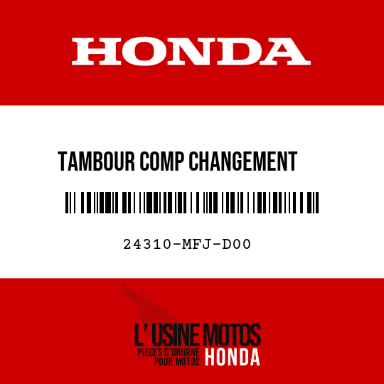 image de 24310-MFJ-D00 TAMBOUR COMP CHANGEMENT VITESSE