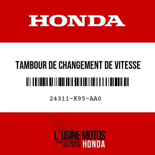 image de 24311-K95-AA0 TAMBOUR DE CHANGEMENT DE VITESSE