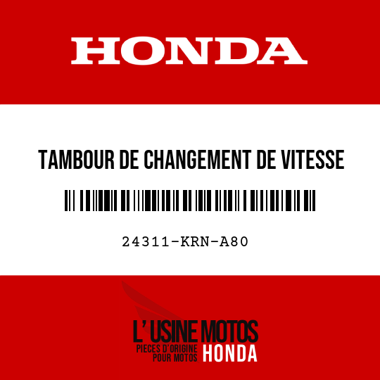 image de 24311-KRN-A80 TAMBOUR DE CHANGEMENT DE VITESSE