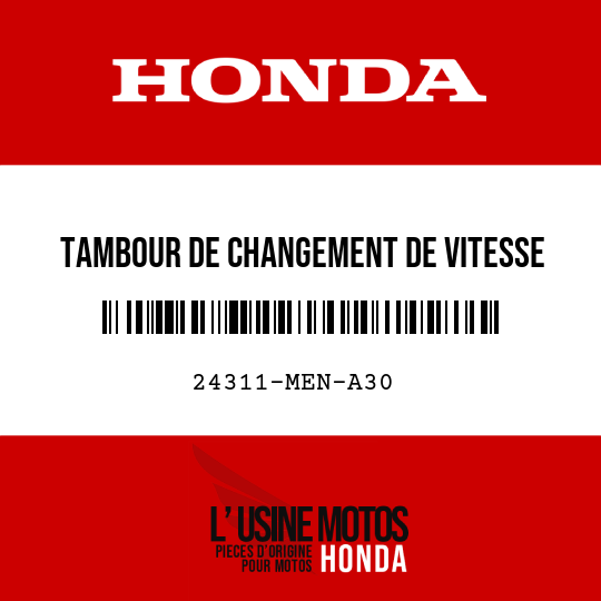 image de 24311-MEN-A30 TAMBOUR DE CHANGEMENT DE VITESSE