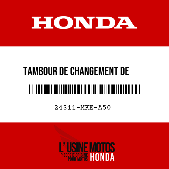 image de 24311-MKE-A50 TAMBOUR DE CHANGEMENT DE      VITESSE