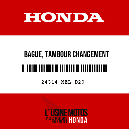 image de 24314-MEL-D20 BAGUE, TAMBOUR CHANGEMENT