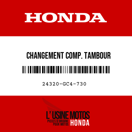 image de 24320-GC4-730 CHANGEMENT COMP. TAMBOUR