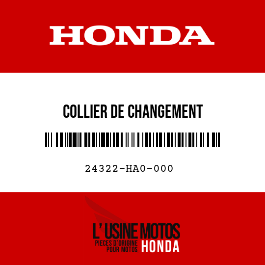 image de 24322-HA0-000 COLLIER DE CHANGEMENT