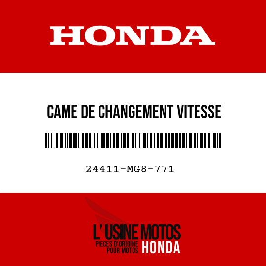image de 24411-MG8-771 CAME DE CHANGEMENT VITESSE