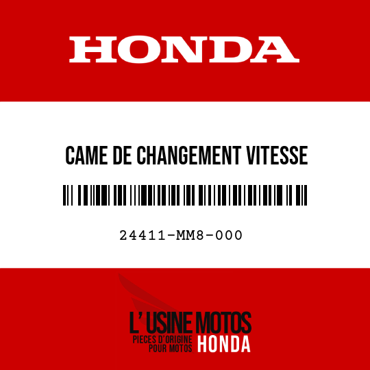 image de 24411-MM8-000 CAME DE CHANGEMENT VITESSE